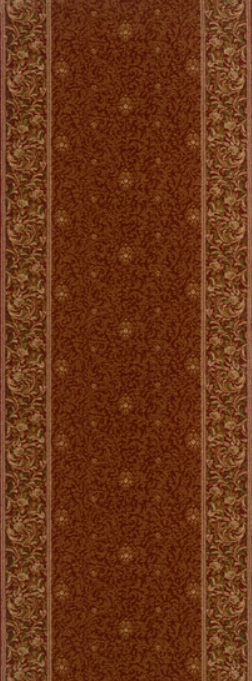 Royal Sovereign George V Runner Claret 2230