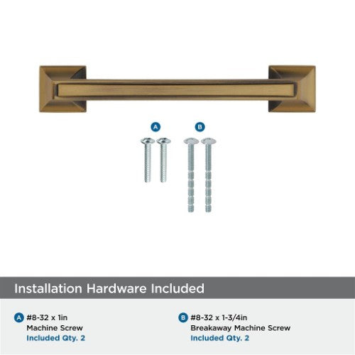 Mulholland Zinc Gilded Bronze Cabinet Pull 6