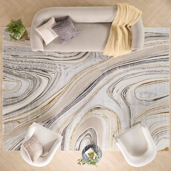 Glitz Polyester GRYGD Grey Gold