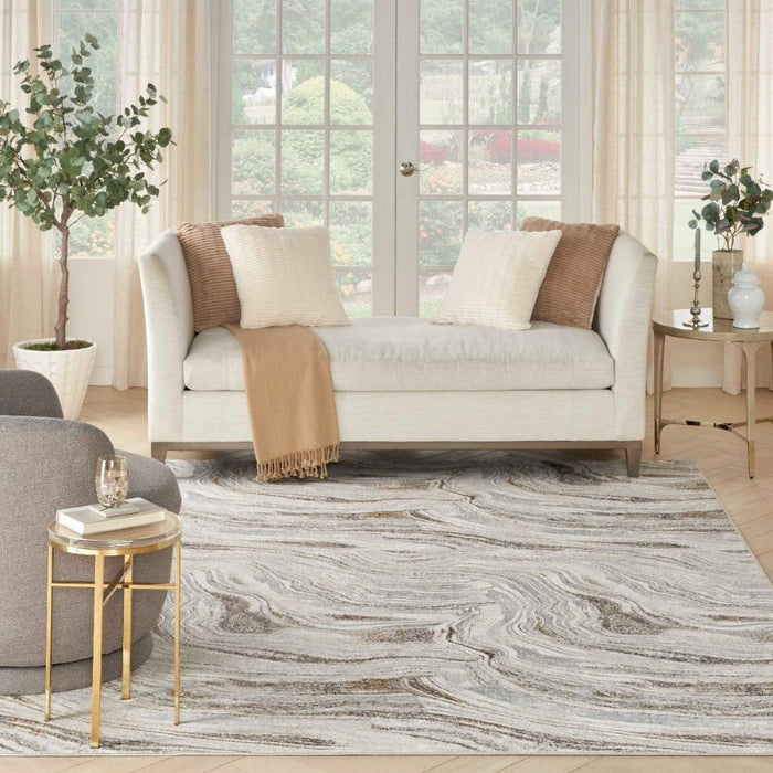 Glitz Grey Gold Polyester GRYGD
