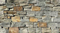 Full Ledger Sample - Gold Green Quartzite Ledgestone - 8" x 22" x 3/4" - 1" Natural Cleft