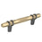 London Zinc Golden Champagne / Black Chrome Cabinet Pull 3