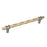 London Zinc Golden Champagne / Black Chrome Cabinet Pull 1