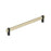 Mulino Zinc Golden Champagne / Matte Black Cabinet Pull 7