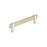 Mulino Zinc Golden Champagne / Polished Chrome Cabinet Pull 3