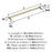 Overton Zinc Golden Champagne / Satin Nickel Appliance Pull 4