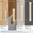 Overton Zinc Golden Champagne / Satin Nickel Cabinet Pull 28