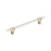 Urbanite Zinc & Aluminum Golden Champagne / White Appliance Pull 1