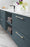 Urbanite Zinc & Aluminum Golden Champagne / White Cabinet Pull 18
