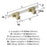 Urbanite Zinc & Aluminum Golden Champagne / White Cabinet Pull 8