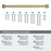 Stature Zinc Golden Champagne Appliance Pull 5