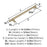 Bar Pulls Carbon Steel Golden Champagne Appliance Pull 4