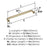 Coble Zinc Golden Champagne Appliance Pull 3
