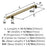 Everett Zinc Golden Champagne Appliance Pull 3