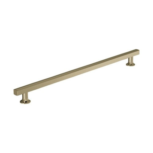 Everett Zinc Golden Champagne Appliance Pull 2