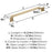 Exceed Zinc Golden Champagne Appliance Pull 3
