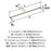 Fairfax Zinc Golden Champagne Appliance Pull 6