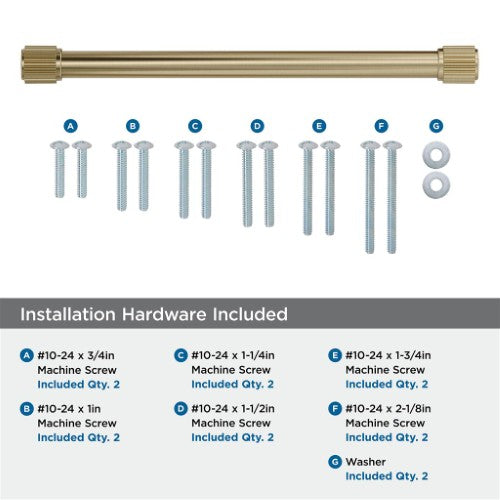 Farewind Zinc Golden Champagne Appliance Pull 5