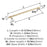 St. Vincent Zinc Golden Champagne Appliance Pull 4