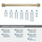 Surpass Zinc Golden Champagne Appliance Pull 5