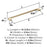 Versa Zinc Golden Champagne Appliance Pull 4