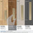 Ladera Zinc Golden Champagne Cabinet Backplate 44