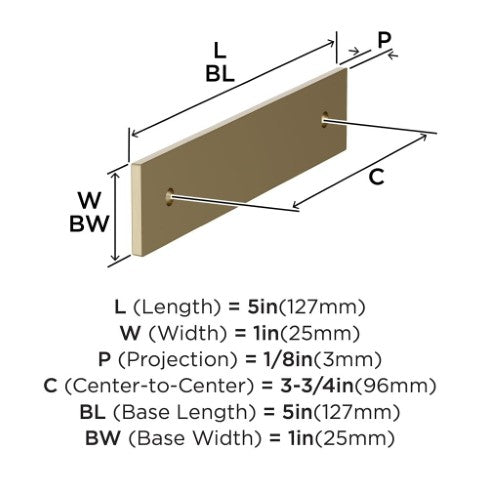 Ladera Zinc Golden Champagne Cabinet Backplate 17