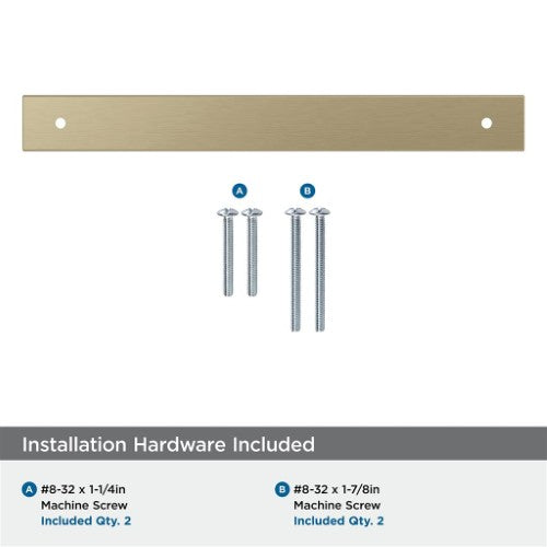 Ladera Zinc Golden Champagne Cabinet Backplate 30