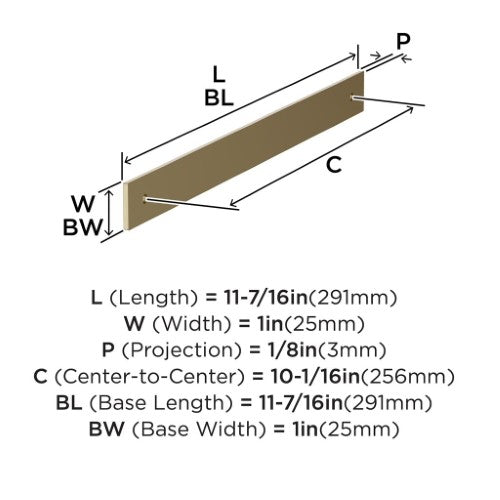 Ladera Zinc Golden Champagne Cabinet Backplate 14