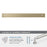Ladera Zinc Golden Champagne Cabinet Backplate 21
