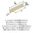 Maymont Zinc Golden Champagne Cabinet Backplate 14