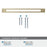 Medora Zinc Golden Champagne Cabinet Backplate 23