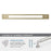 Medora Zinc Golden Champagne Cabinet Backplate 29
