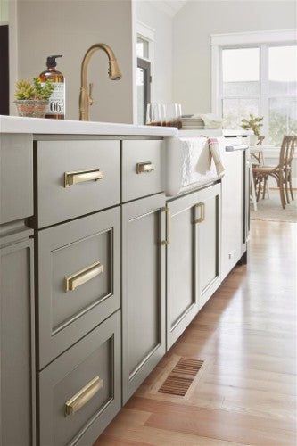 Appoint Zinc Golden Champagne Cabinet Pull 7