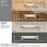 Appoint Zinc Golden Champagne Cabinet Pull 10