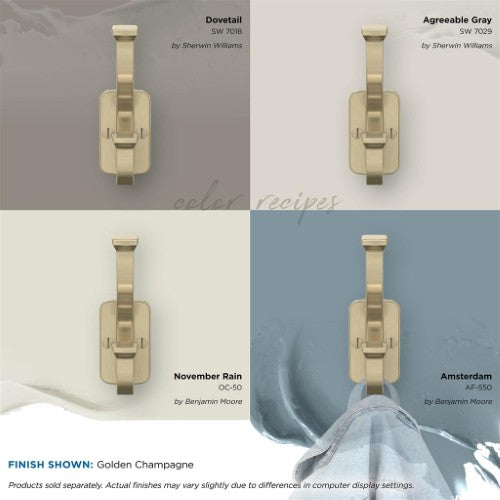 Alder Zinc Golden Champagne Hook 7