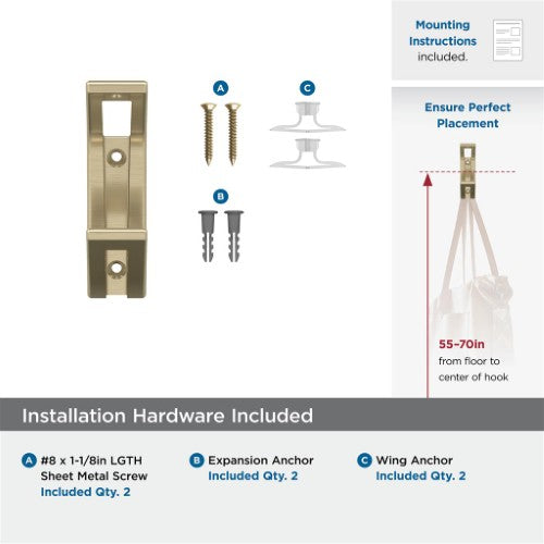 Avid Zinc Golden Champagne Hook 3