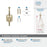 Kinsale Zinc Golden Champagne Hook 3