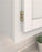Decorative Hinges Steel Golden Champagne Cabinet Hinge 4