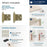 Decorative Hinges Steel Golden Champagne Cabinet Hinge 3
