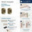 Decorative Hinges Steel Golden Champagne Cabinet Hinge 3