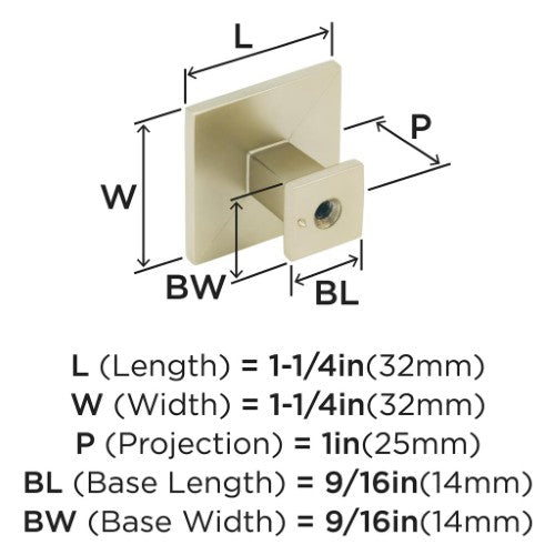 Appoint Zinc Golden Champagne Cabinet Knob 2