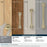 Edona Zinc Golden Champagne Cabinet Knob 4