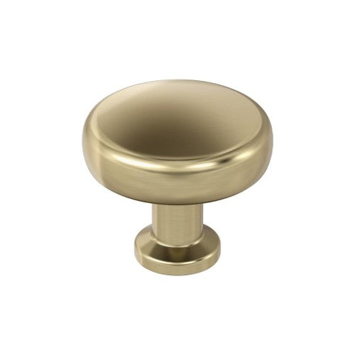 Factor Zinc Golden Champagne Cabinet Knob 1