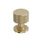 Balata Zinc Golden Champagne Cabinet Knob 2