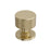 Balata Zinc Golden Champagne Cabinet Knob 1