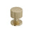 Ballard Zinc Golden Champagne Cabinet Knob 2