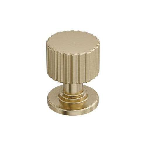 Ballard Zinc Golden Champagne Cabinet Knob 2