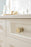 Ballard Zinc Golden Champagne Cabinet Knob 10