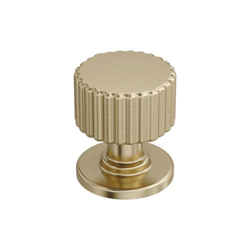 Ballard Zinc Golden Champagne Cabinet Knob 1